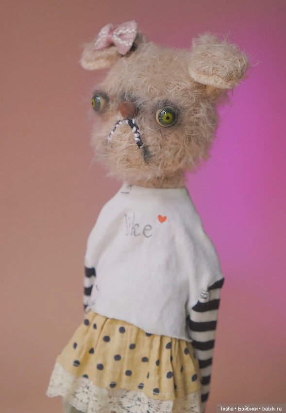 Леди собачка … — Текстильные игрушки и примитивы: кофейные (фото 6)