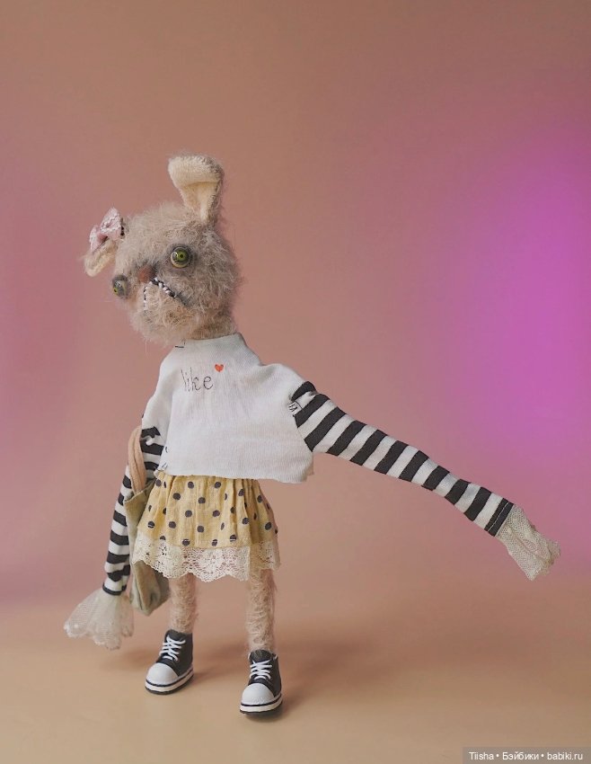 Леди собачка … — Текстильные игрушки и примитивы: кофейные (фото 7)