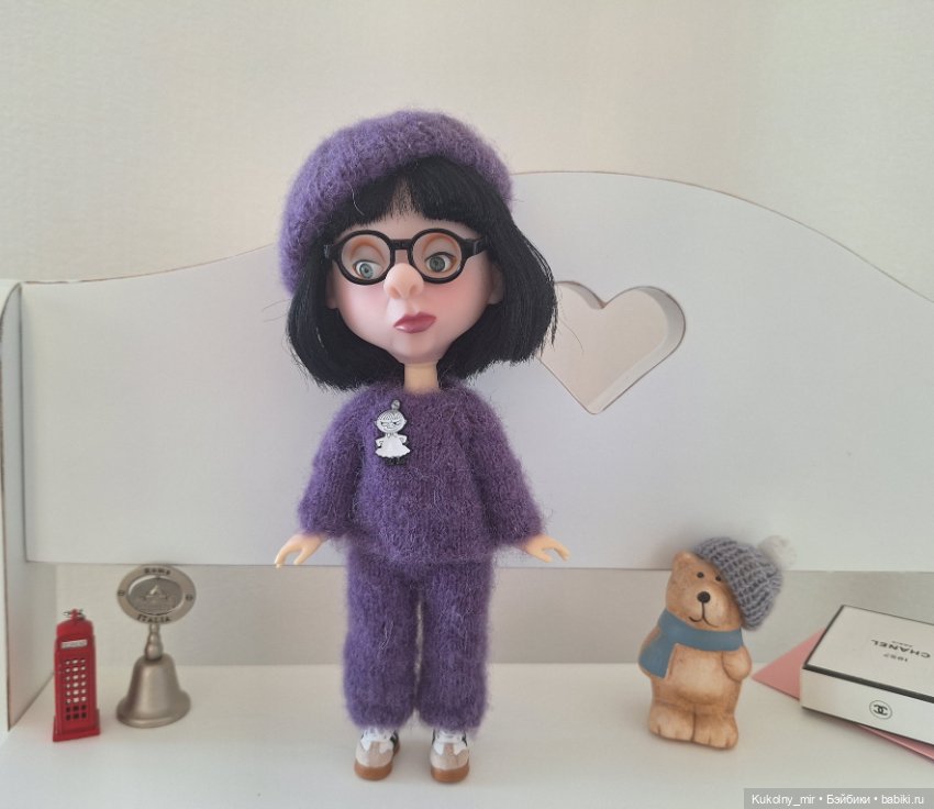 Комплект на Монст — Кукла Эдна Мод (Edna Mode): Суперсемейка (The Incredibles)