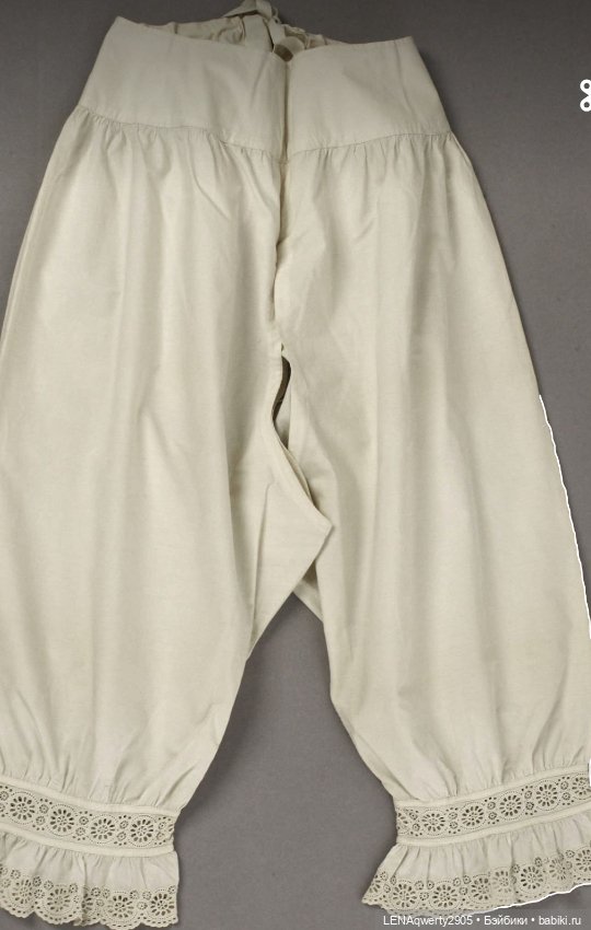 Немного истории нижнего белья