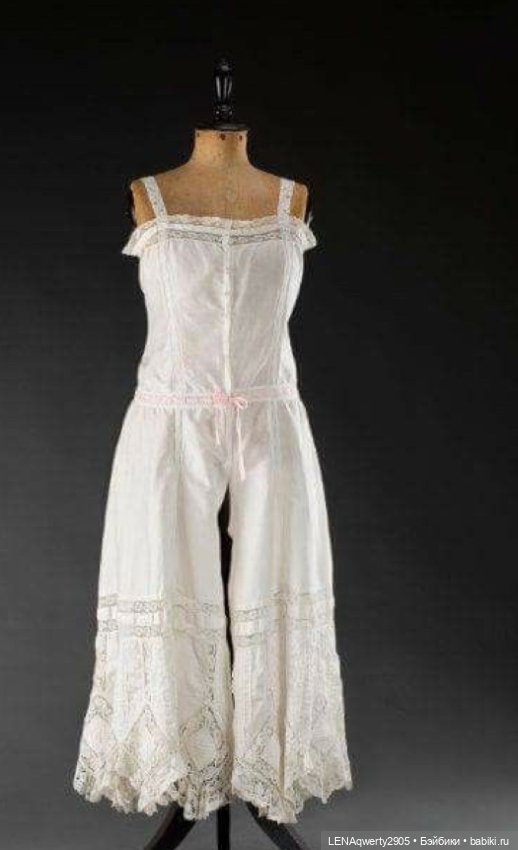 Немного истории нижнего белья