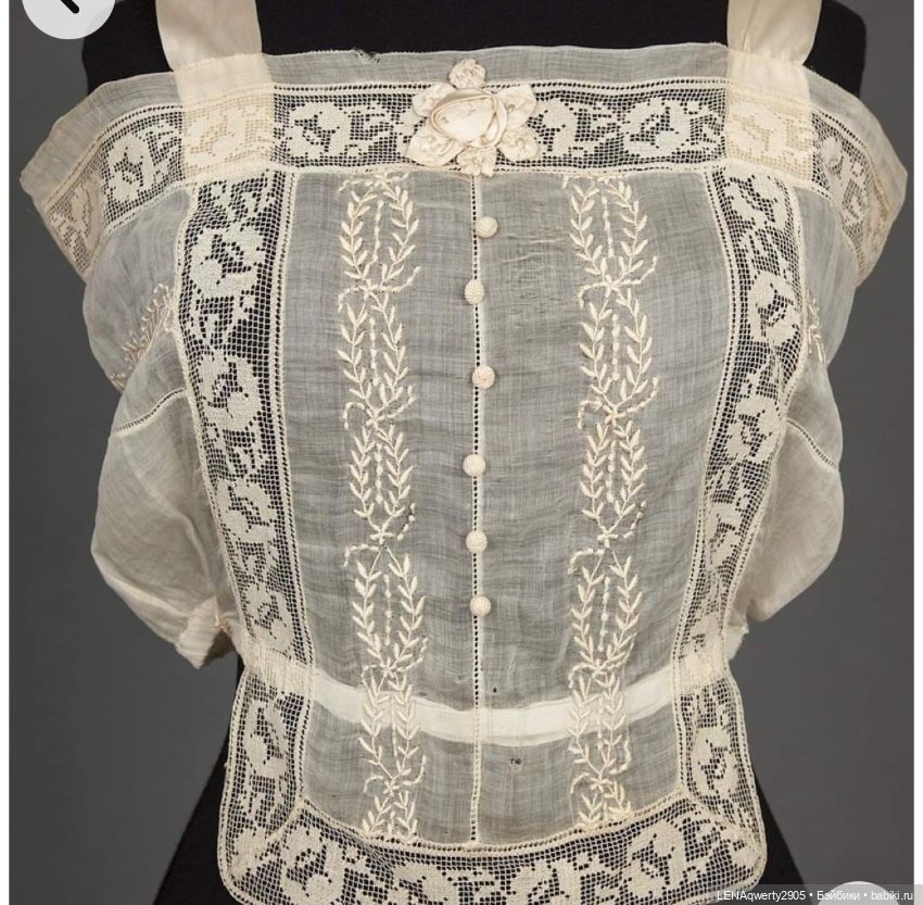 Немного истории нижнего белья