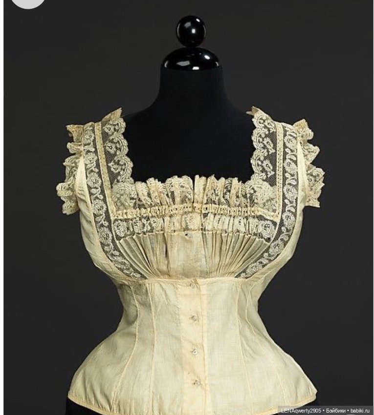 Немного истории нижнего белья