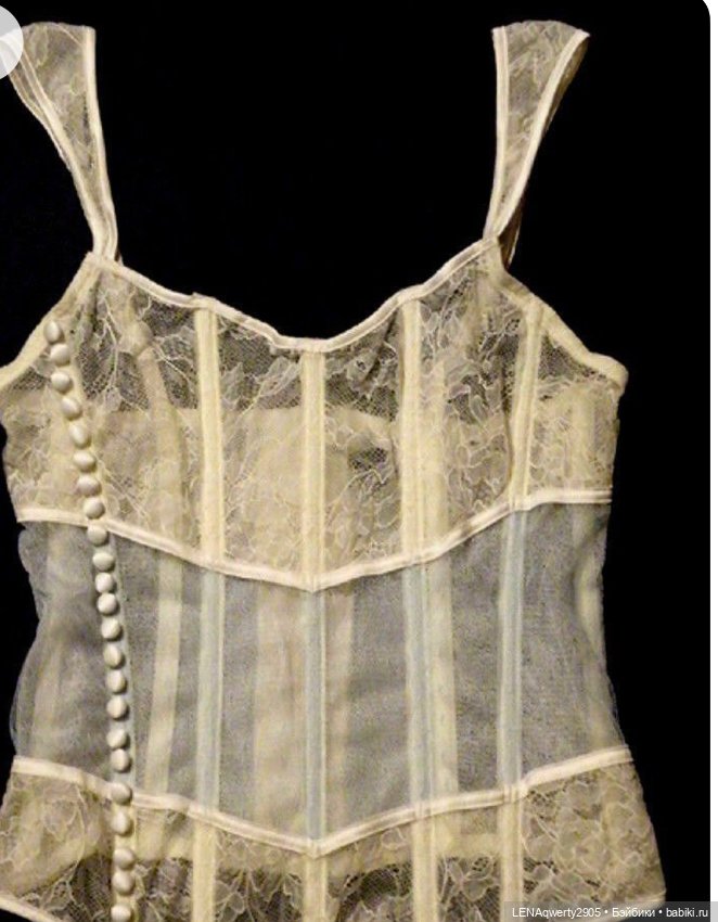 Немного истории нижнего белья