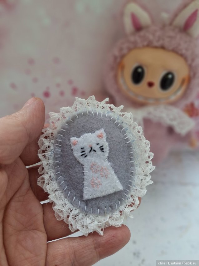 Мои работы из фетра — Вышивка крестиком (фото 8)