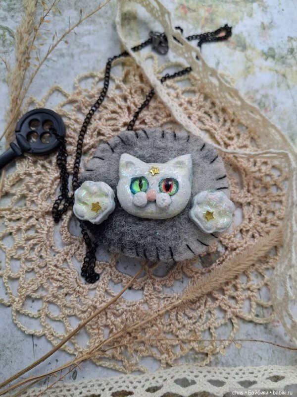 Мои работы из фетра — Вышивка крестиком