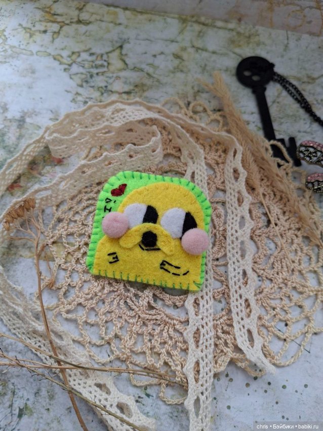 Мои работы из фетра — Вышивка крестиком