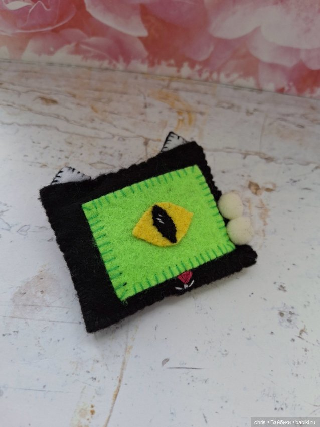 Мои работы из фетра — Вышивка крестиком (фото 5)