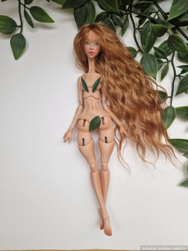 Руна или Лора. Авторская шарнирная кукла (фото 5)