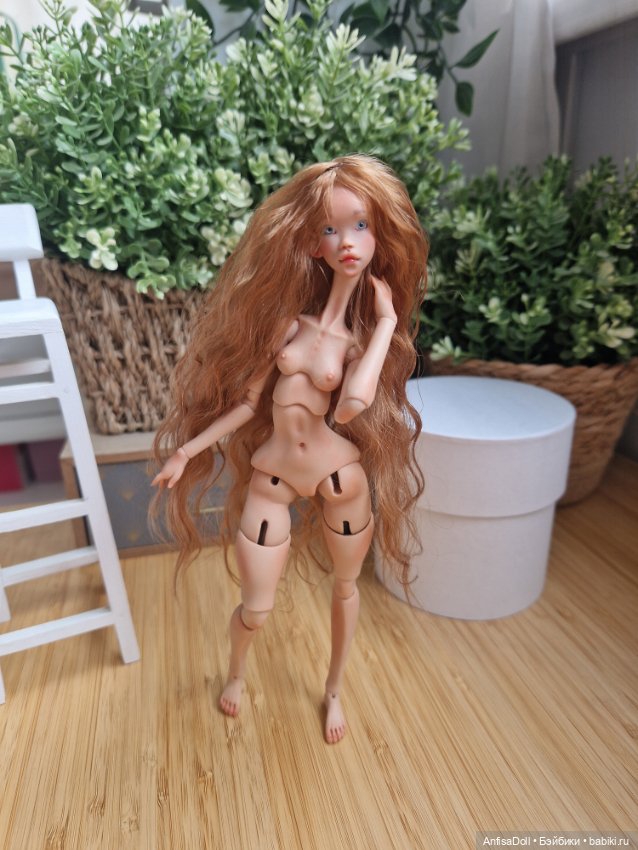 Руна или Лора. Авторская шарнирная кукла (фото 3)