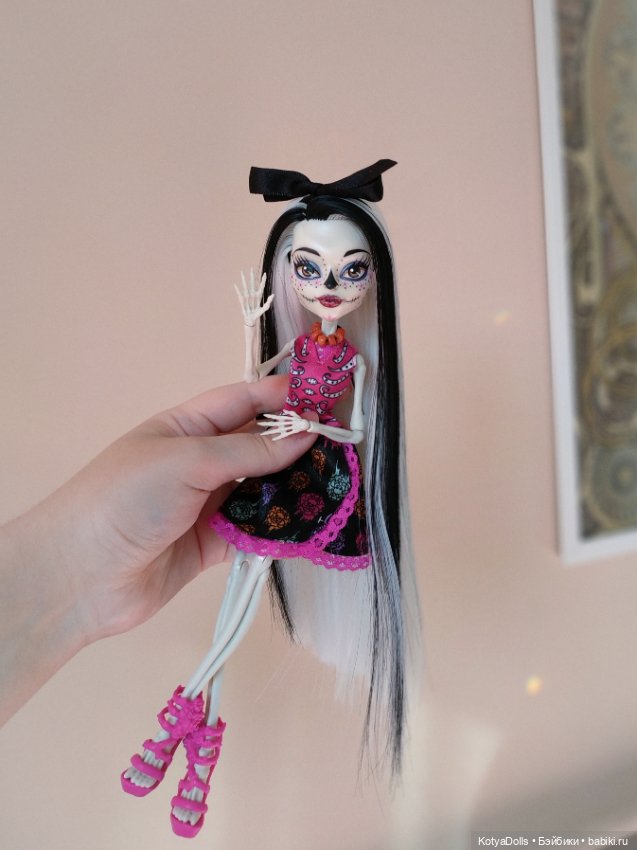 Скелита Калаверас ООАК — ООАК Monster High и Ever After High: репейнт (фото 4)