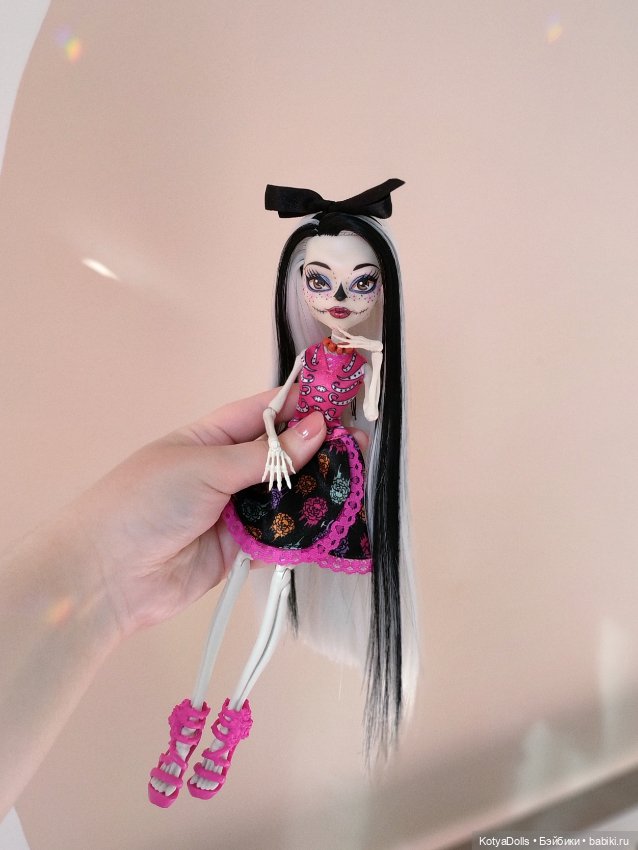 Скелита Калаверас ООАК — ООАК Monster High и Ever After High: репейнт (фото 2)