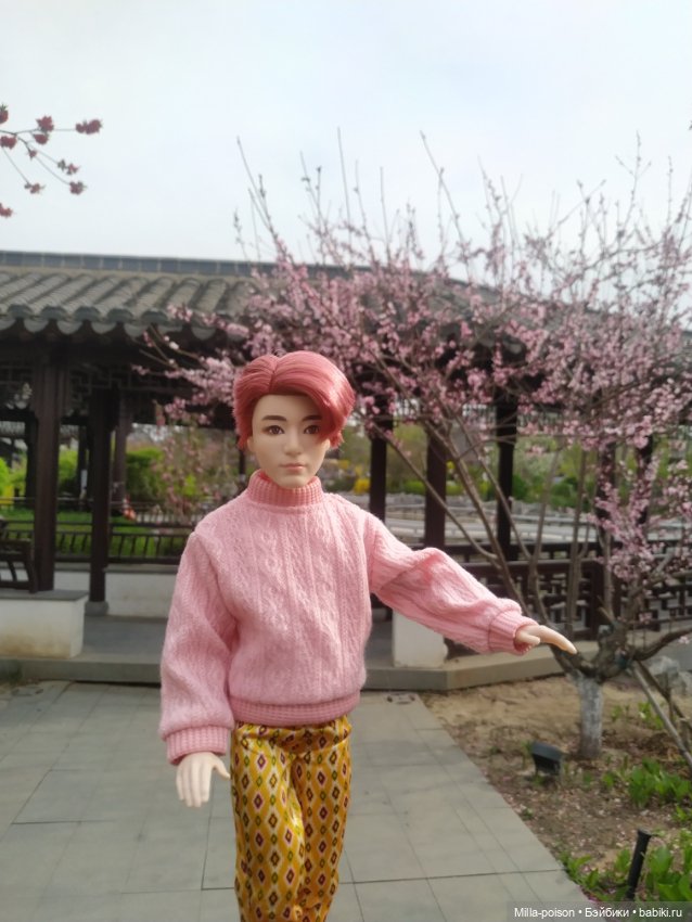 Романтическая фотосессия Чонгука в дорамном стиле (фото 8)