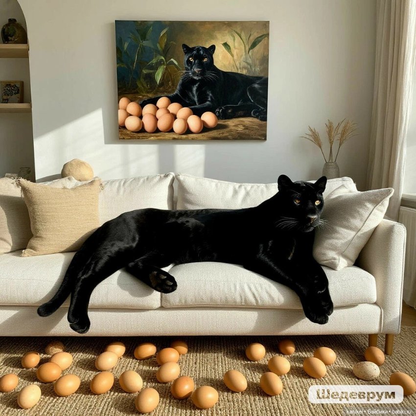 Пасха и пантеры — Рисование и арт: скетчи (фото 6)