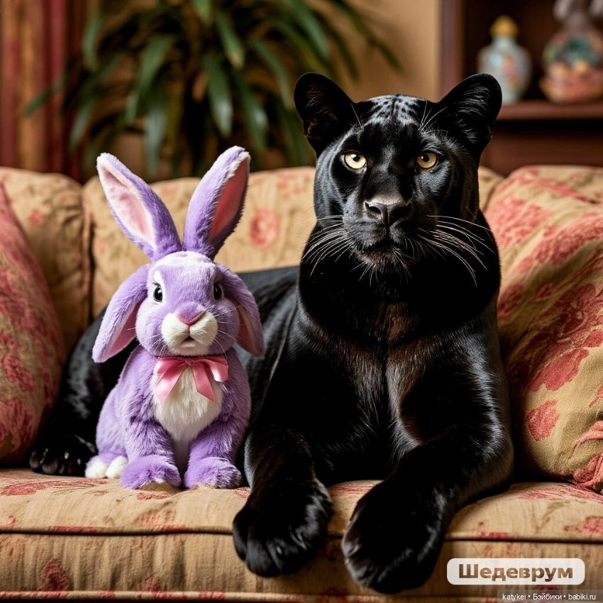 Пасха и пантеры — Рисование и арт: скетчи