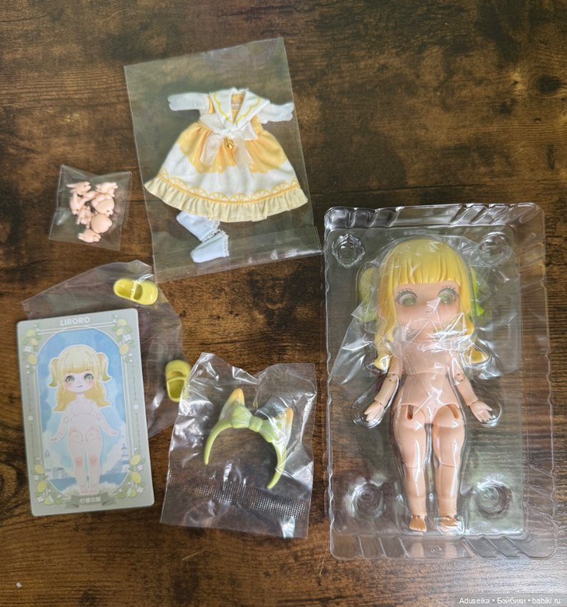 Liroro 1.0: Лимонка 🍋 — Куклы Simontoys и Come4Free (Blind Box): Teennar (фото 6)