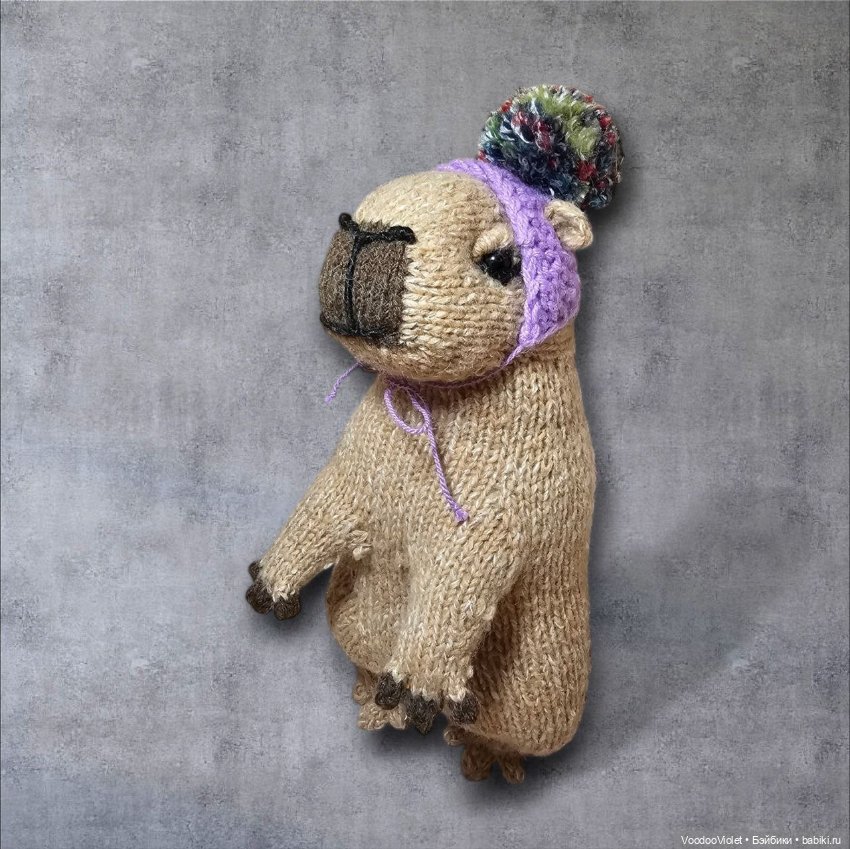 Капибара? Капибара — Вязаные игрушки и амигуруми: крючком (фото 9)