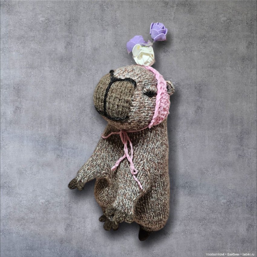 Капибара? Капибара — Вязаные игрушки и амигуруми: крючком