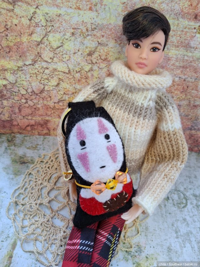 Персонажи по Вселенной Хаяо Миядзаки : Безликий бог и рыбка Поньо (фото 4)