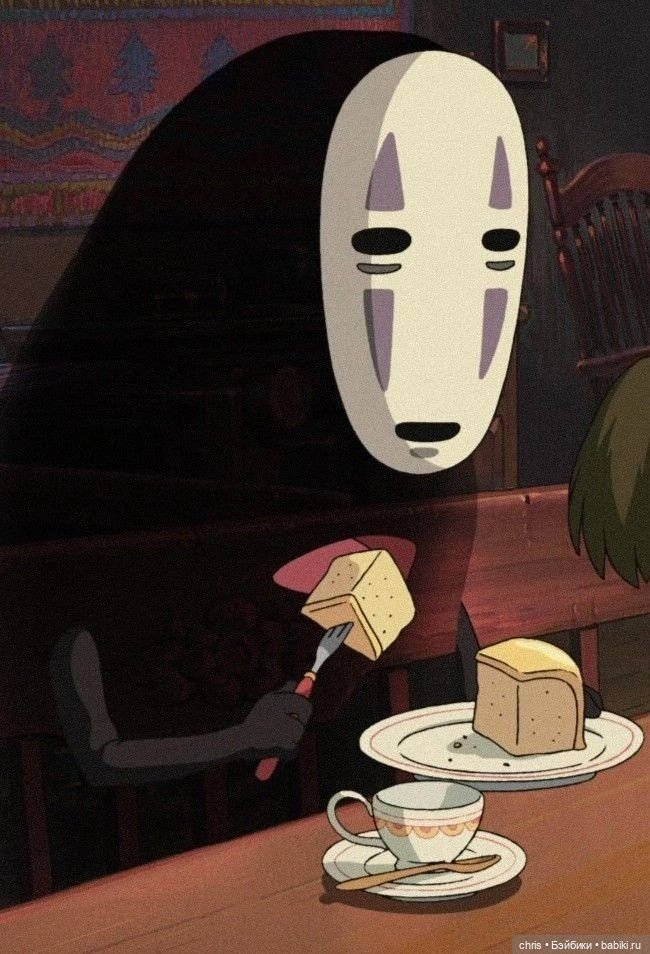 Персонажи по Вселенной Хаяо Миядзаки : Безликий бог и рыбка Поньо