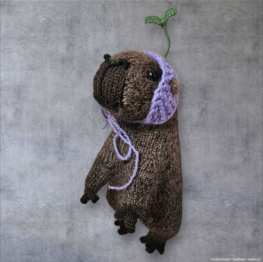 Капибара? Капибара — Вязаные игрушки и амигуруми: крючком (фото 7)
