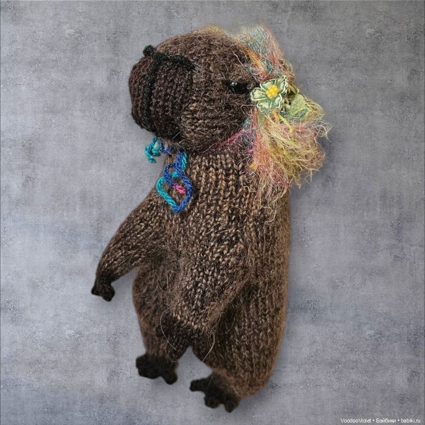 Капибара? Капибара — Вязаные игрушки и амигуруми: крючком (фото 4)