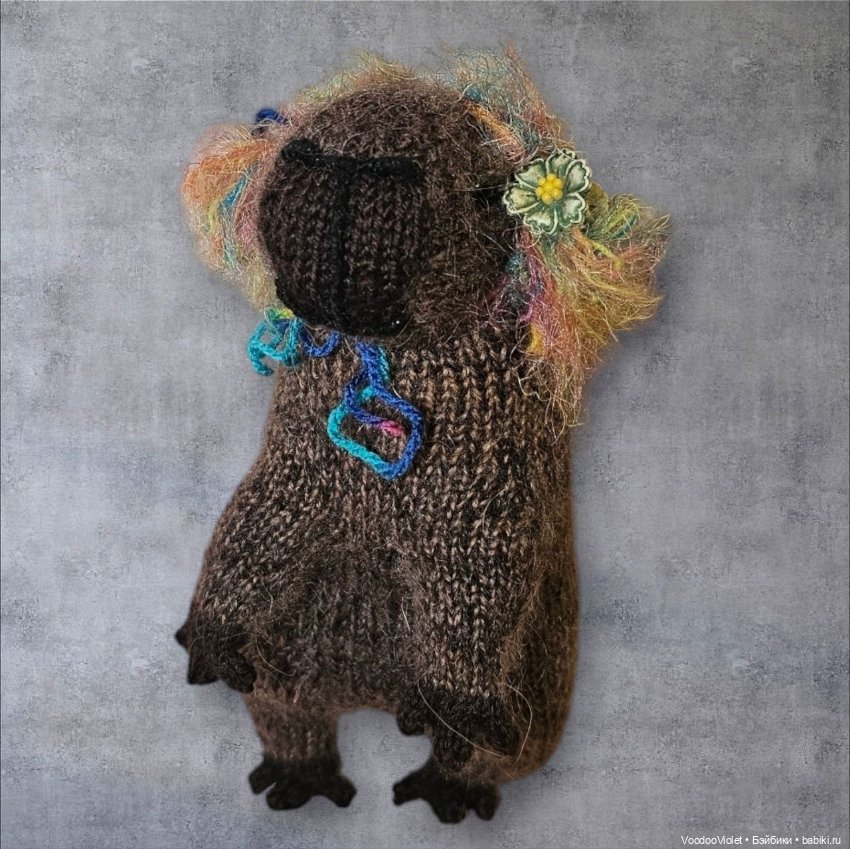 Капибара? Капибара — Вязаные игрушки и амигуруми: крючком (фото 5)