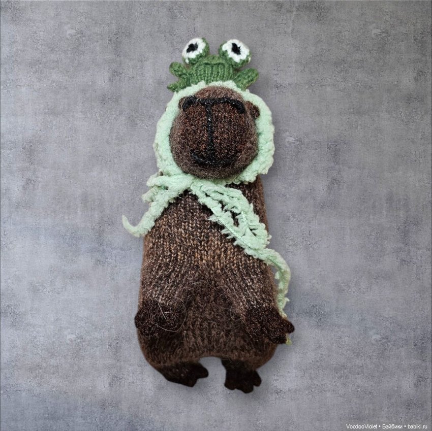 Капибара? Капибара — Вязаные игрушки и амигуруми: крючком (фото 10)