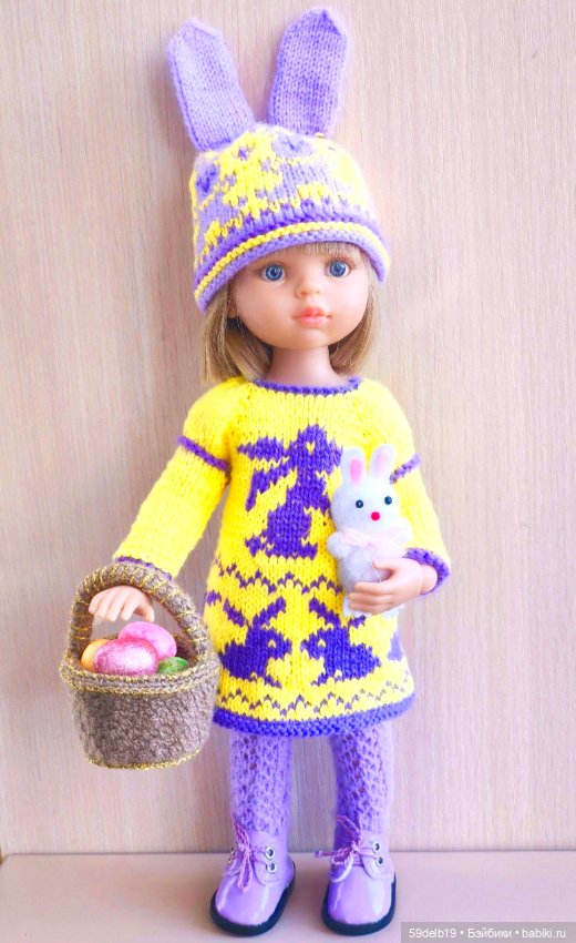С праздником, с Пасхой — Куклы Paola Reina (Паола Рейна): новинки (фото 9)