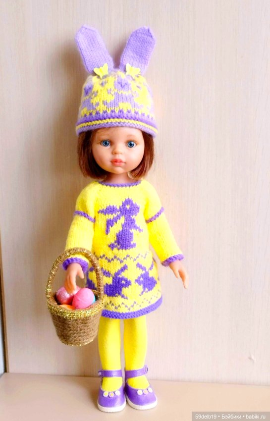 С праздником, с Пасхой — Куклы Paola Reina (Паола Рейна): новинки (фото 10)
