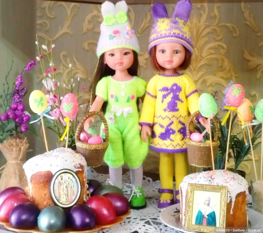 С праздником, с Пасхой — Куклы Paola Reina (Паола Рейна): новинки (фото 3)