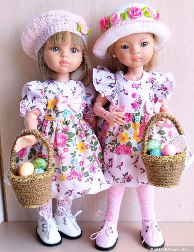 С праздником, с Пасхой — Куклы Paola Reina (Паола Рейна): новинки (фото 4)
