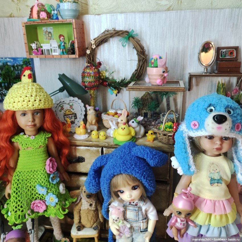 С пасхой — Куклы Baboliy (Баболи