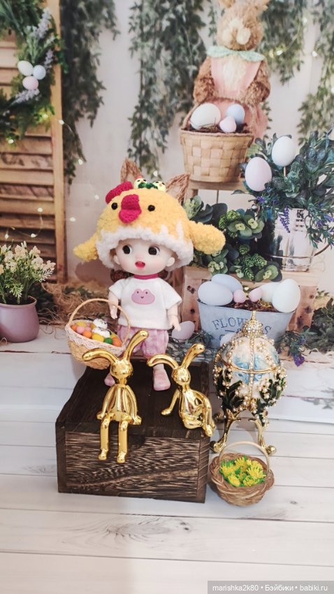 С пасхой — Куклы Baboliy (Баболи (фото 6)