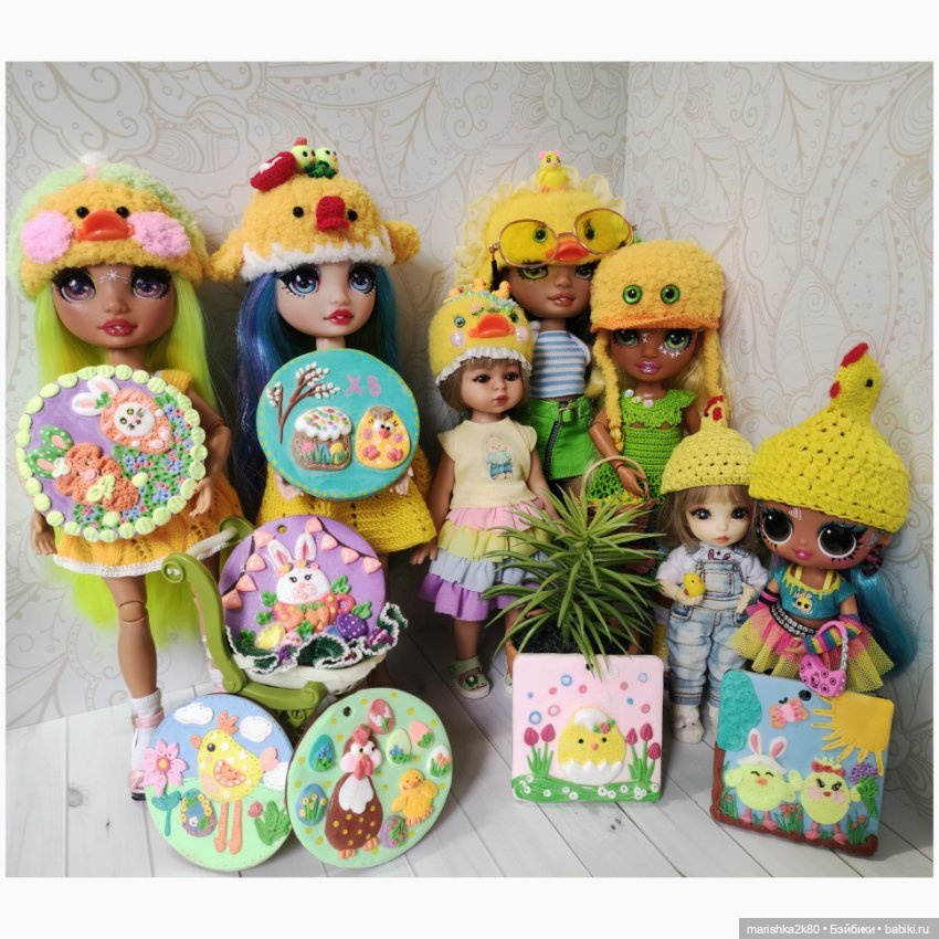 С пасхой — Куклы Baboliy (Баболи