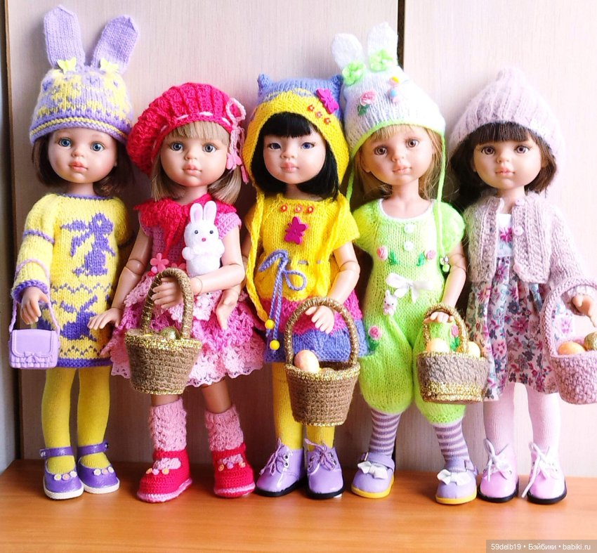 С праздником, с Пасхой — Куклы Paola Reina (Паола Рейна): новинки (фото 2)