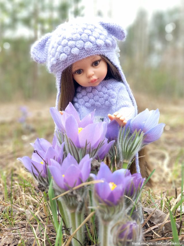 Сиреневая нежность — Куклы Paola Reina (Паола Рейна): новинки (фото 4)
