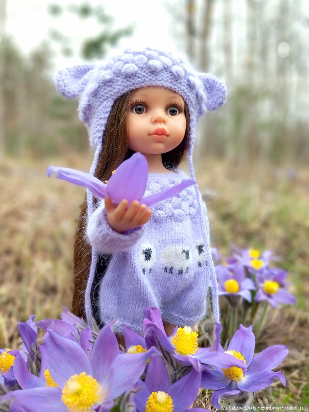 Сиреневая нежность — Куклы Paola Reina (Паола Рейна): новинки