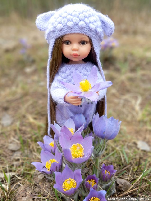 Сиреневая нежность — Куклы Paola Reina (Паола Рейна): новинки (фото 5)
