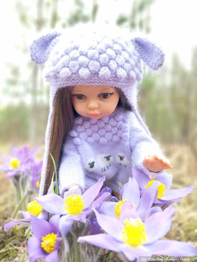 Сиреневая нежность — Куклы Paola Reina (Паола Рейна): новинки (фото 2)
