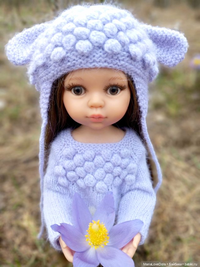 Сиреневая нежность — Куклы Paola Reina (Паола Рейна): новинки (фото 6)