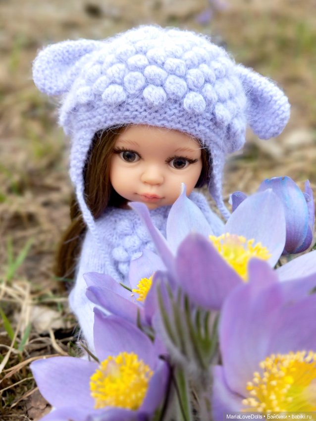Сиреневая нежность — Куклы Paola Reina (Паола Рейна): новинки (фото 9)