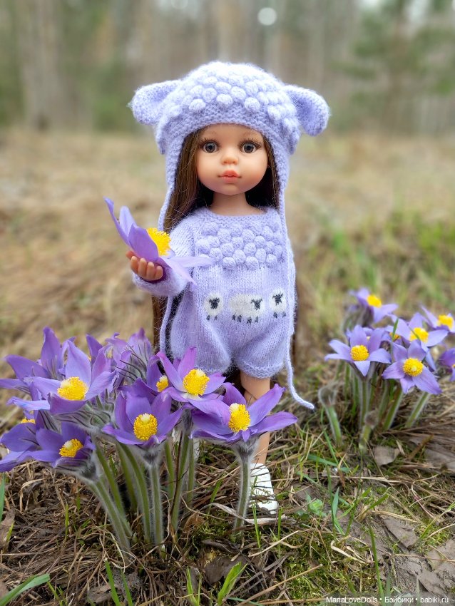 Сиреневая нежность — Куклы Paola Reina (Паола Рейна): новинки (фото 10)