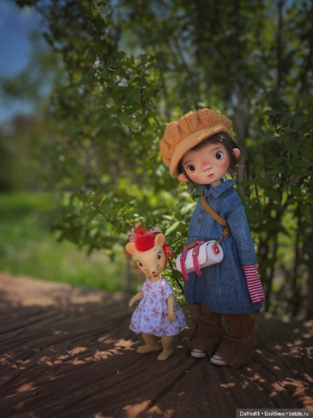 Birdy Itswafflecone — Куклы Landoudou и Birdie: Дизайнерский винил