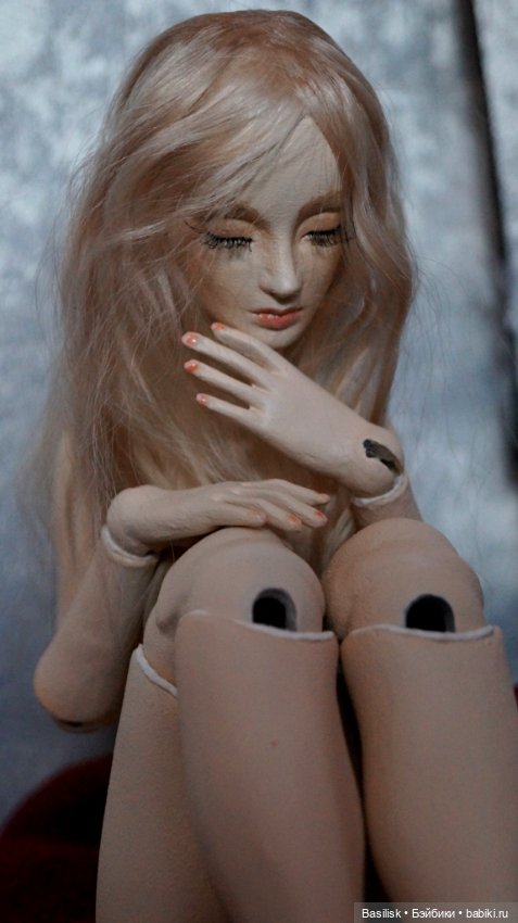 Карамелька голышом — Авторские шарнирные куклы своими руками: лепка (фото 6)