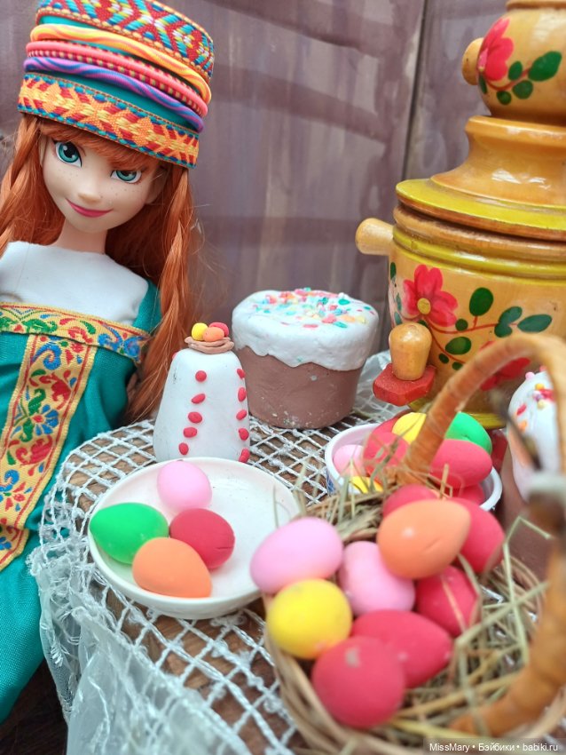 Как рыжие сестрички Пасху отмечали