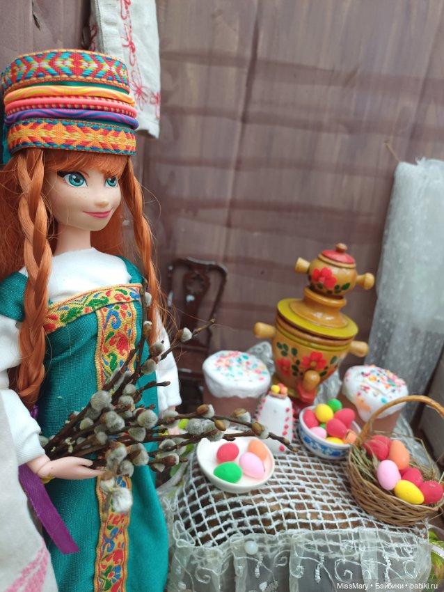 Как рыжие сестрички Пасху отмечали