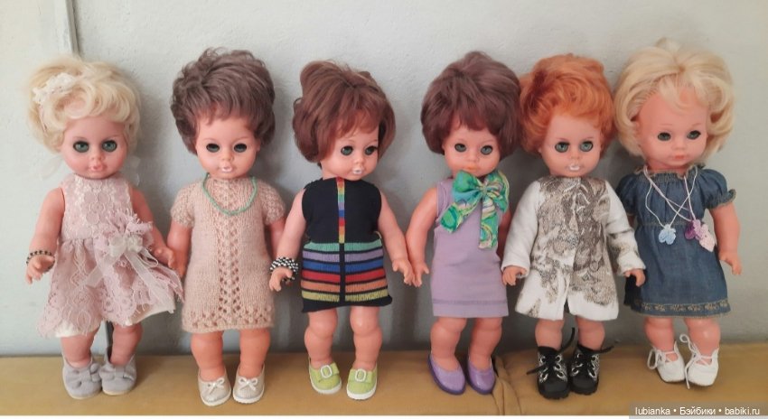 Теперь их 10🤗💗💖🧡💛💚💙💜🤎🤍💝 — Винтажные куклы ГДР (Немки): Бигги