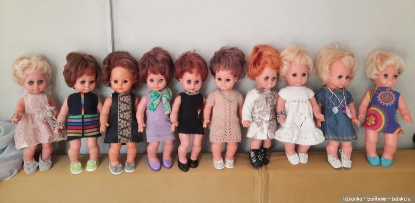 Теперь их 10🤗💗💖🧡💛💚💙💜🤎🤍💝 — Винтажные куклы ГДР (Немки): Бигги