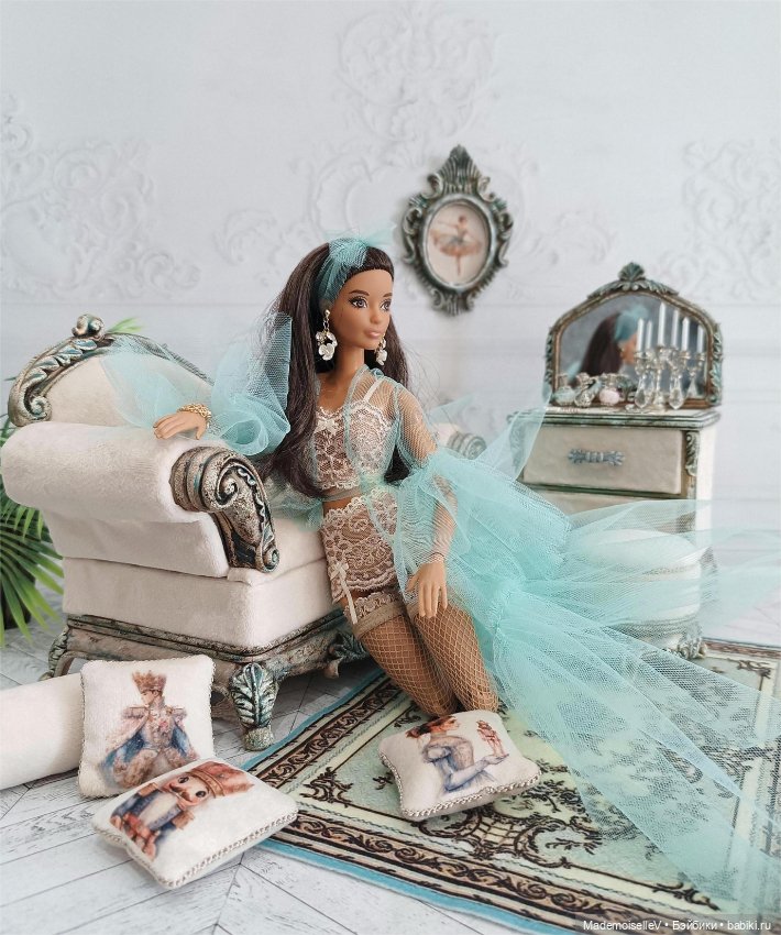 Будуар для Карлы — Мебель для кукол и домиков: фото (фото 3)